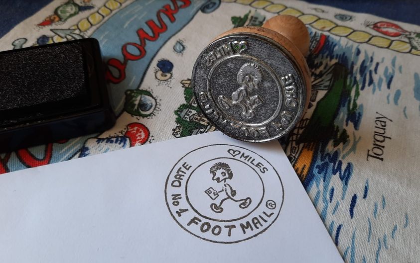 Footmail ® Rubber Stamp