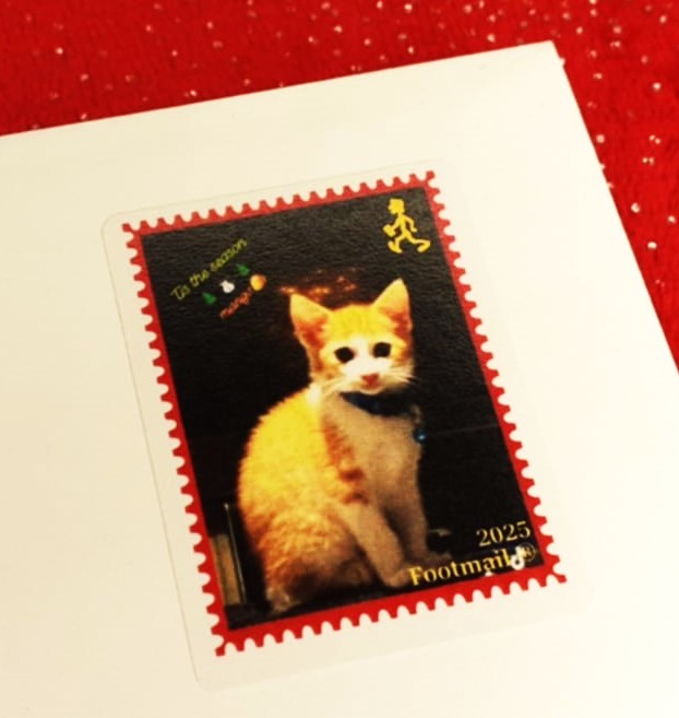 Mango the Cat stamp