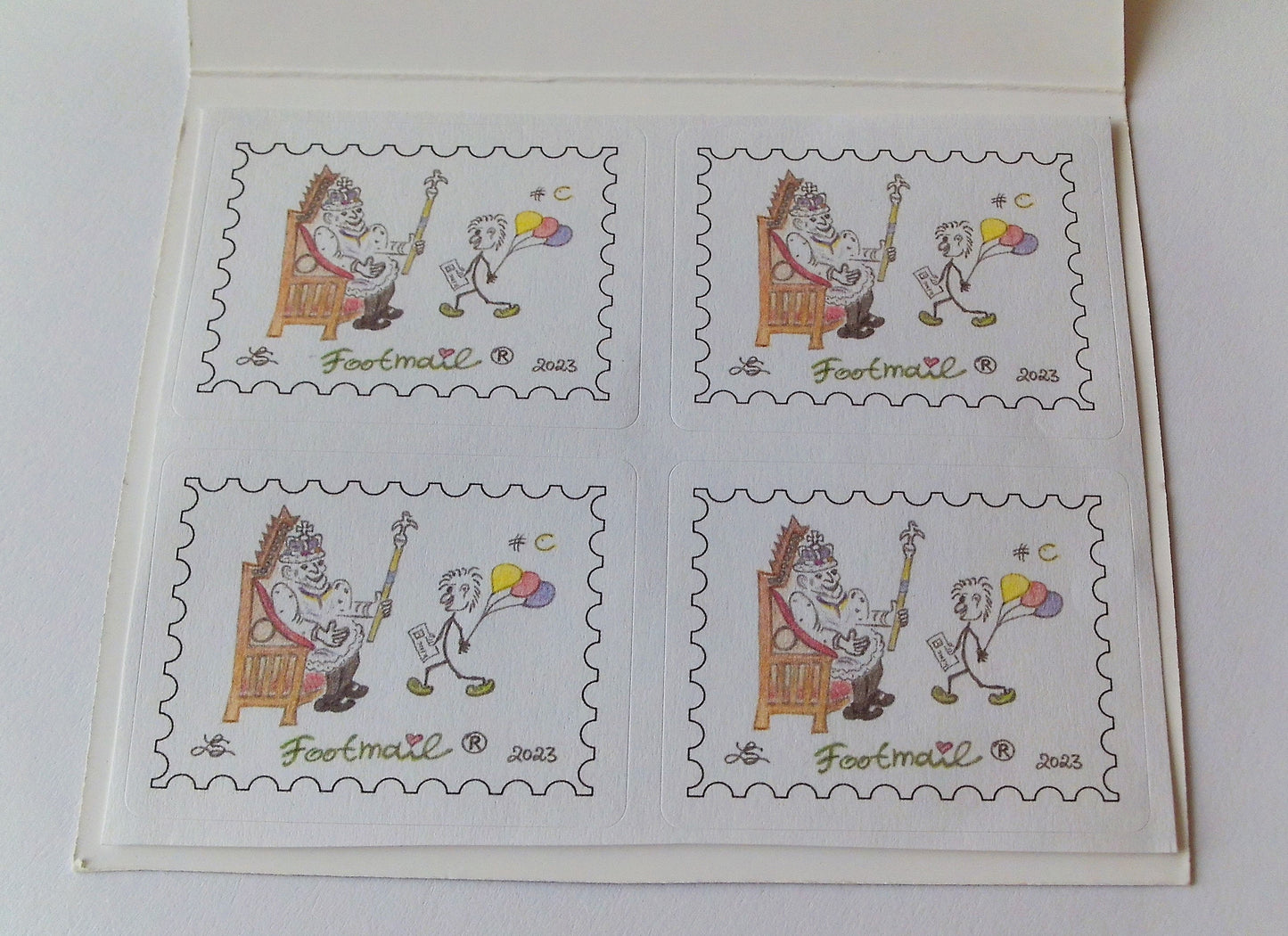 Footmail ® Stamps of Royal Coronation